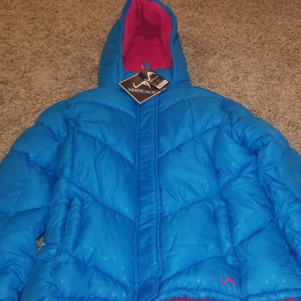 New, girls heavy duty winter jacket